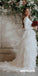 Charming Long Sleeve A-line Jersey Backless Wedding Dresses, FC2044