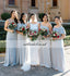 Mismatched Bridesmaid Dresses, Cheapest Chiffon Bridesmaid Gowns, KX234