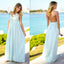 Cheapest Chiffon Bridesmaid Dress, Backless Lace Bridesmaid Dress, KX336