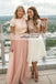 Mismatched Sequin Top Bridesmaid Dress, Tulle Bridesmaid Dress, KX422