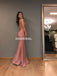 Charming Mermaid Sleeveless Prom Dresses, Unique Floor-Length Prom Dresses, KX503