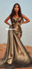 Sweetheart Mermaid Satin Sleeveless Prom Dresses, FC6461