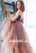 Two Pieces Sweet Heart Prom Dresses, Tulle Backless Prom Dresses, Prom Dresses Online, KX663