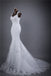 Long Wedding Dress, Lace Wedding Dress, Sleeveless Wedding Dress, Mermaid Bridal Dress, Sequin Wedding Dress, Applique Wedding Dress, Sexy Dress, LB0700