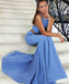 Long Prom Dress, Two Pieces Prom Dress, Mermaid Prom Dress, Halter Prom Dress, Sexy Prom Dress, Backless Prom Dress, Floor-Length Party Dresses, Split Evening Dresses, LB0757