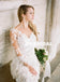 Charming Long Sleeve Wedding Dress, Luxury Lace Mermaid Wedding Dress, KX788
