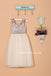 Round Neckline Tulle Flower Girl Dresses, Popular Little Girl Dresses, LB0997