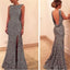 Backless Prom Dresses,Side Slit Prom Dresses,silver Prom Dresses ,Sexy Prom Dresses,New Arrival Prom Dresses ,Evening Dresses,Long Prom Dress,Prom Dresses Online, PD0142