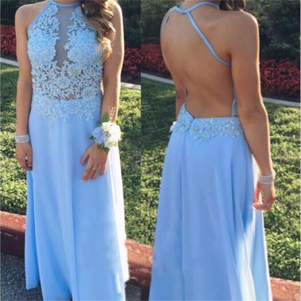 Long Prom Dresses,Chiffon Prom Dresses,Long Blue Prom Dresses,Simple Prom Dresses,Popular Prom Dresses,Cheap Prom Dresses,Prom Dresses,PD0070