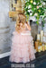 Tulle A-line Sleeveless Cute Flower Girl Dress, FC4927