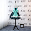 New Arrival Tulle A-Line Homecoming Dress, Applique Backless Homecoming Dress with Bow-Knot, KX1307