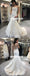 Sexy Mermaid Lace Sleeveless Wedding Dress, Vintage Tulle Sheath Bridal Dress, LB0947