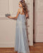 New Arrival A-line Tulle Sweetheart Backless Applique Prom Dress, FC4421