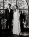 Charming Long Sleeve Backless Simple Wedding Dresses, FC1994