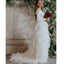 Charming Long Sleeve A-line Jersey Backless Wedding Dresses, FC2044