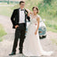 A-Line Tulle Newest Wedding Dress, Beaded Backless Sleeveless Wedding Dress,  KX1328